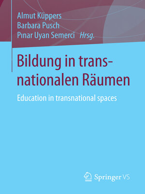 cover image of Bildung in transnationalen Räumen
